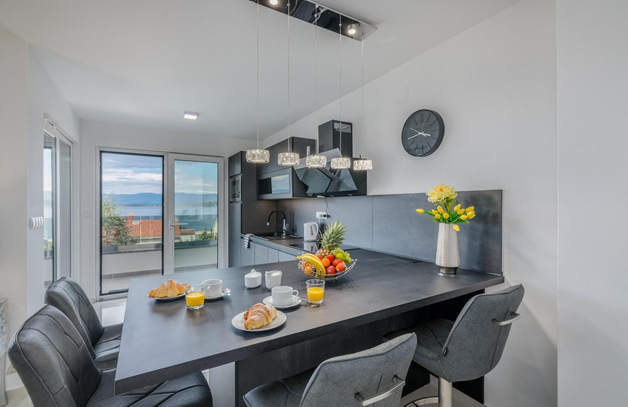 Apartments Elle Luxury Vantacici Malinska Habitación foto