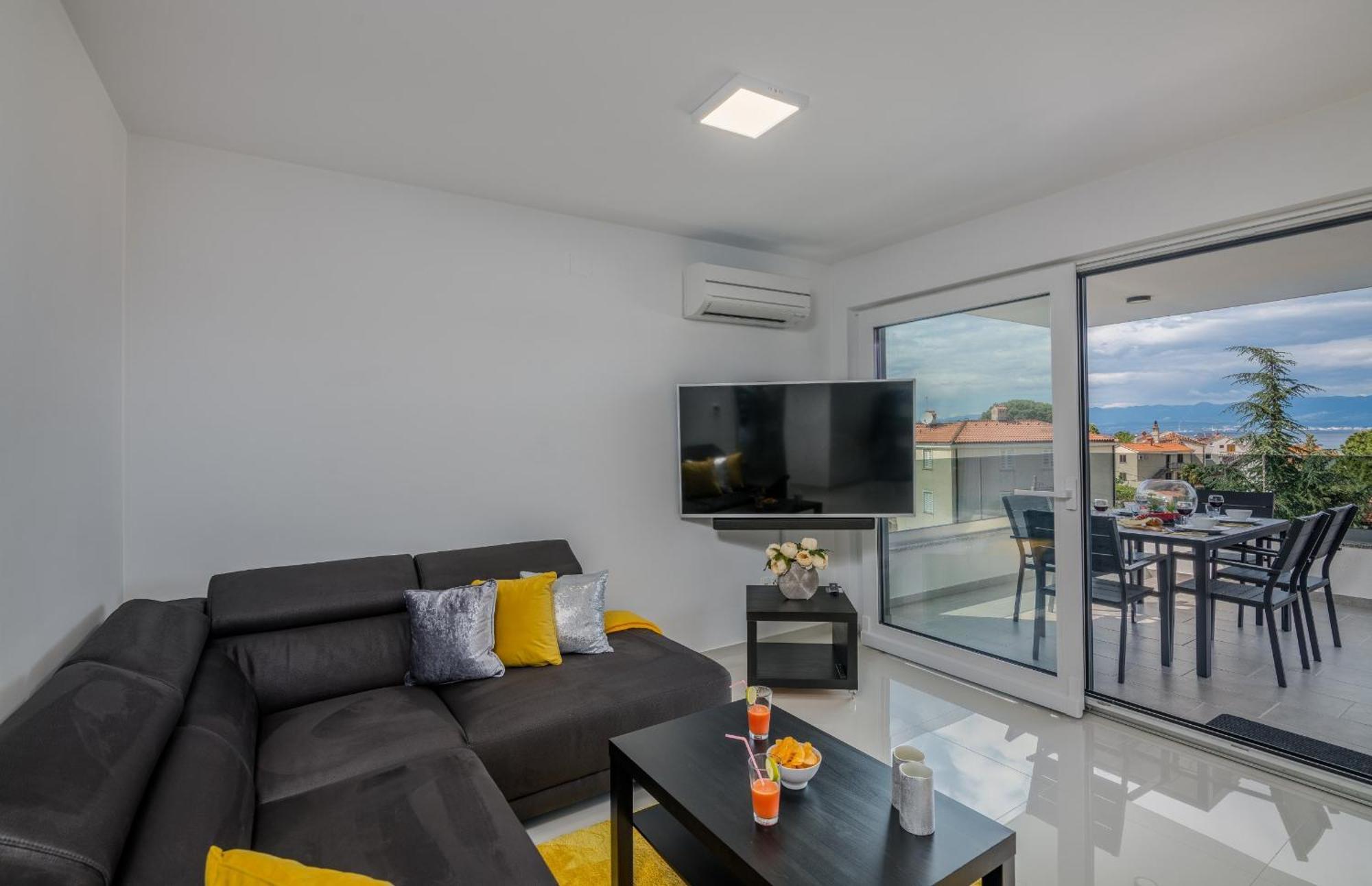 Apartments Elle Luxury Vantacici Malinska Habitación foto